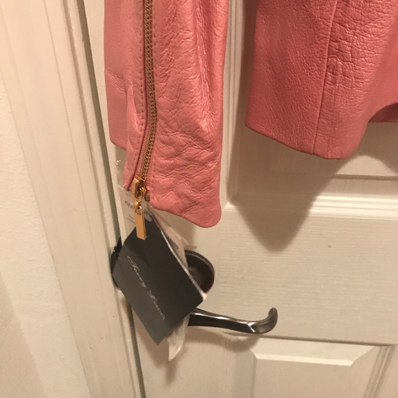 Genuine Leather jacket pink color - Picture 6 of 6